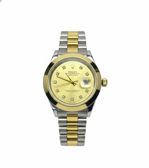 Rolex Oyster Perpetual Datejust ( yellow dial )