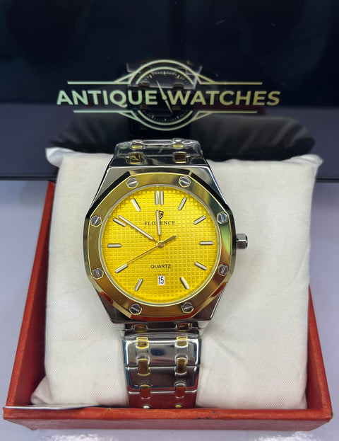 Florence Quartz ( yellow dial)