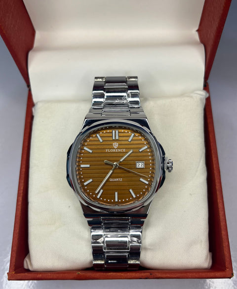 Florence Quartz ( Stainless Steel )